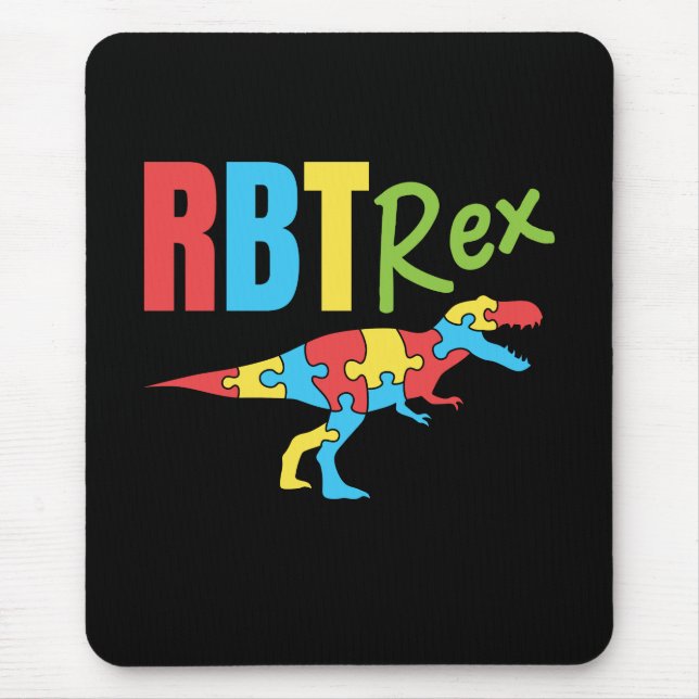 Mousepad RBT Rex Terapêutica Comportamental Registrada (Frente)