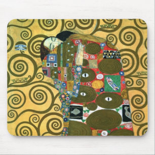Mousepad Realização aka o abraço por Gustavo Klimt
