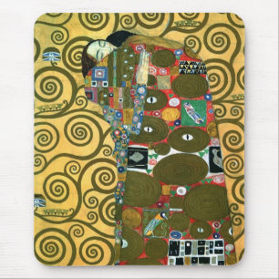 Mousepad Realização aka o abraço por Gustavo Klimt