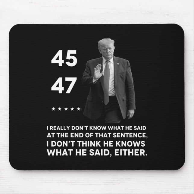 Mousepad Realmente não sei o que ele disse no final (Frente)