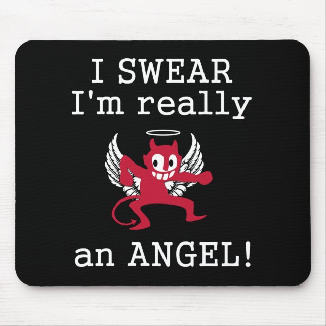 Mousepad Realmente um Anjo (Frente)