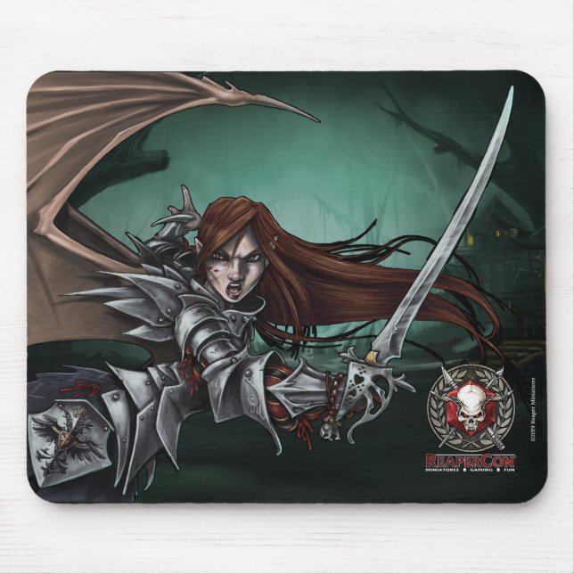 Mousepad ReaperCon 2019 - Placa do mouse Sophie (Frente)