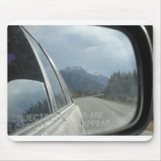 Mousepad Rearview da montanha rochosa