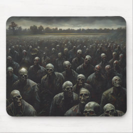 Mousepad Rebanho de Zumbi Andarilho Diurno
