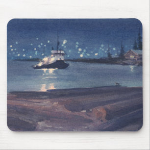 Mousepad REBOQUE da NOITE por SHARON SHARPE