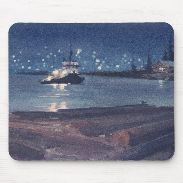 Mousepad REBOQUE da NOITE por SHARON SHARPE (Frente)