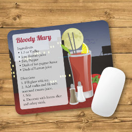 Mousepad Receita de Bloody Mary