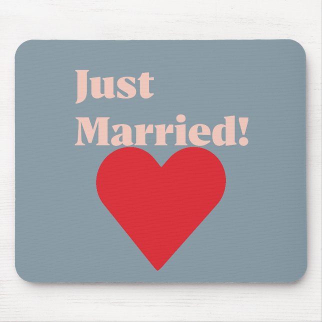 Mousepad Recém-casados! (Frente)