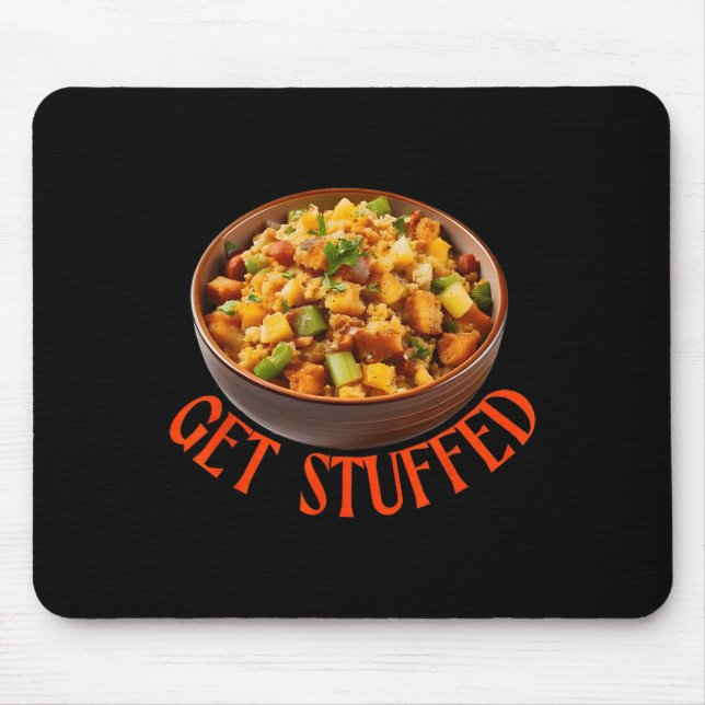 Mousepad Recheio de Ação de Graças Super Farto (Frente)