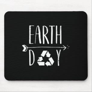 Mousepad Reciclagem de Cute Vintage no Dia da Terra
