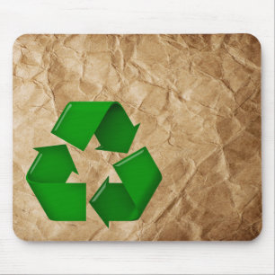 Mousepad Reciclar - Papel amassado