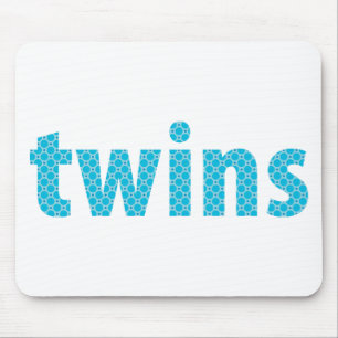 Mousepad RECOLHA DE GÊMEOS - rapazes {aqua}