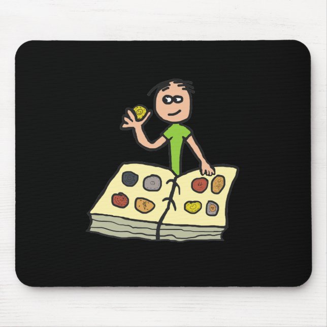 Mousepad Recolha de Moedas (Frente)