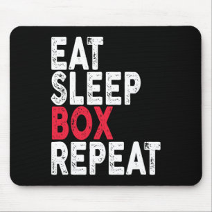 Mousepad Recolher Caixa Reiniciar Tee Boxing