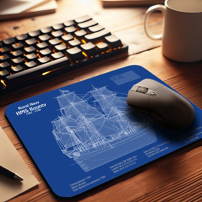 Mousepad Recompensa HMS - ABD de Planos de Impressão Bluepr (Criador carregado)