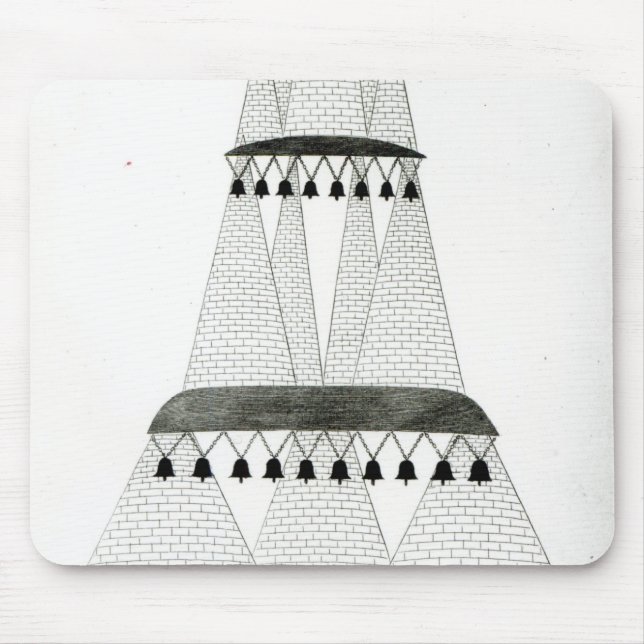 Mousepad Reconstrução do túmulo de Lars Porsenna (Frente)