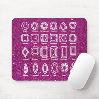 Mousepad Recortes do Diamond_Glitter_Violet
