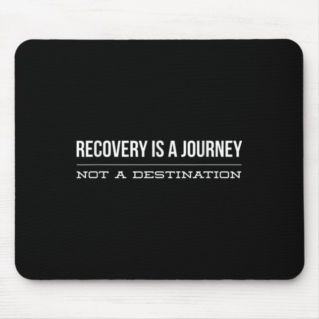 Mousepad Recovery Journey Aa Alcoholics Na Narcotics Motiva (Frente)