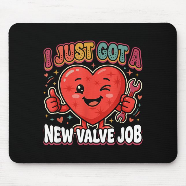 Mousepad Recuperação de cirurgia cardíaca de nova válvula (Frente)