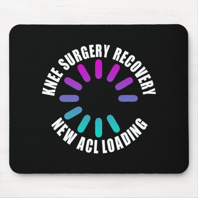 Mousepad Recuperação de Cirurgia de Joelho Nova Carga de LC (Frente)