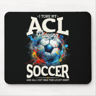 Mousepad Recuperação de cirurgia de LCA, suporte para cirur