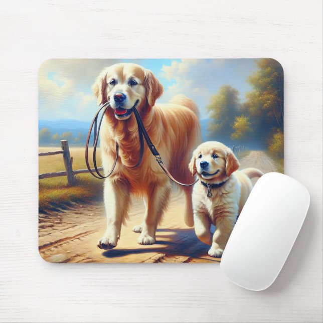Mousepad Recuperadores de ouros para uma caminhada (Com mouse)