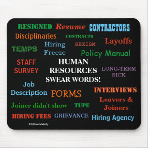Mousepad Recursos Humanos Engraçados, Mas Engraçados, Pre