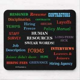 Mousepad Recursos Humanos Engraçados, Mas Engraçados, Prese