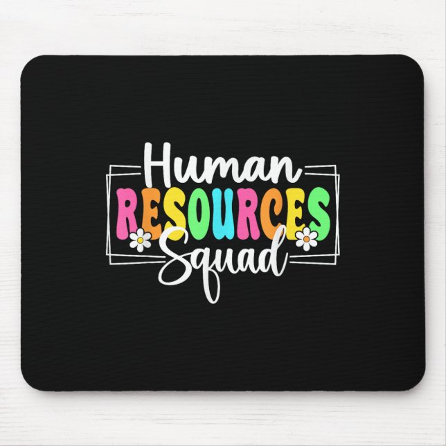 Mousepad Recursos Humanos Esquadrão De Volta Para A Tripula (Frente)