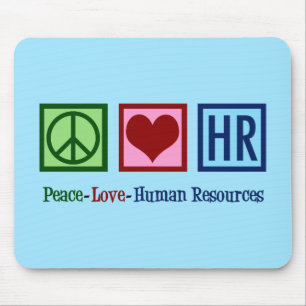 Mousepad Recursos humanos hora do amor da paz