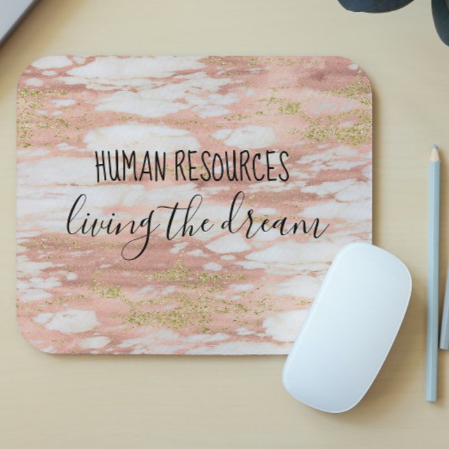 Mousepad Recursos Humanos Vivos do Escritório de Sonhos Tra (Criador carregado)