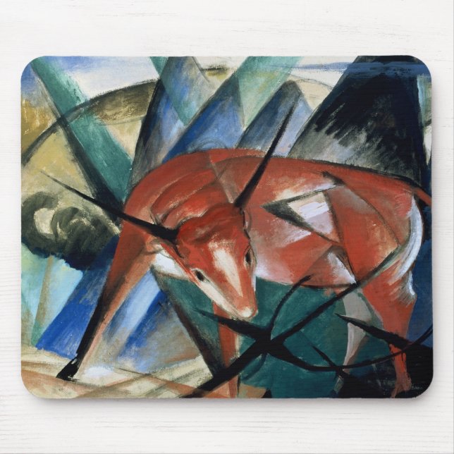 Mousepad Red Bull (gouache no papel) (Frente)