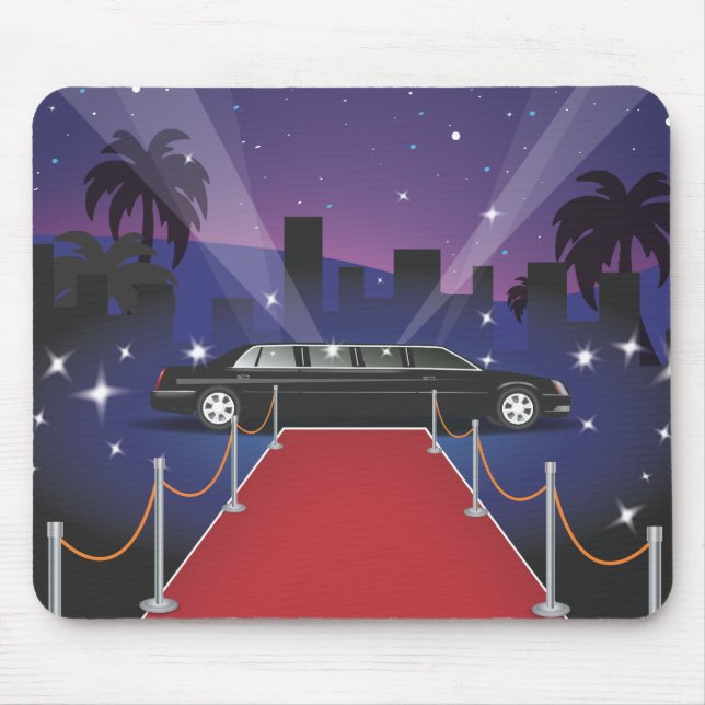 Mousepad Red Carpet Celebrity Limo (Frente)