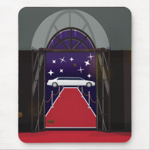 Mousepad Red Carpet Celebrity Limo