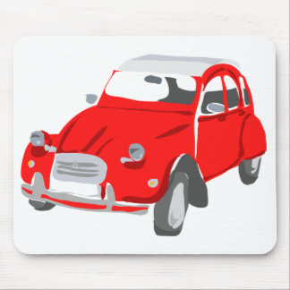 Mousepad Red Citroen 2 CV Mousemat