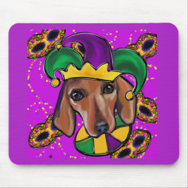 MOUSEPAD RED DACHSHUND