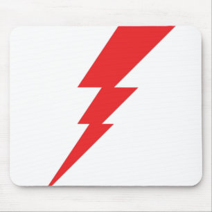 Mousepad Red Flash Lightning Baby