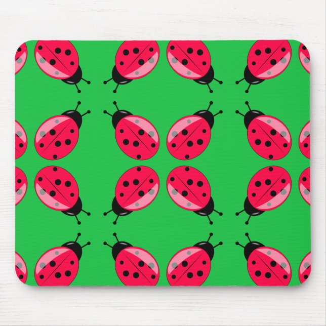 Mousepad Red Ladybugs (Frente)
