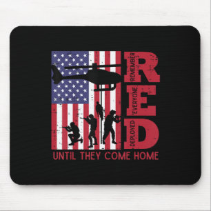 Mousepad RED Lembrar Todos Implantados Sinalizador Helicopt