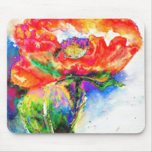 Mousepad Red Poppy