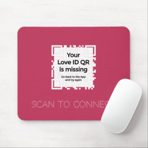Mousepad - RED - QR - Coleção GLAM