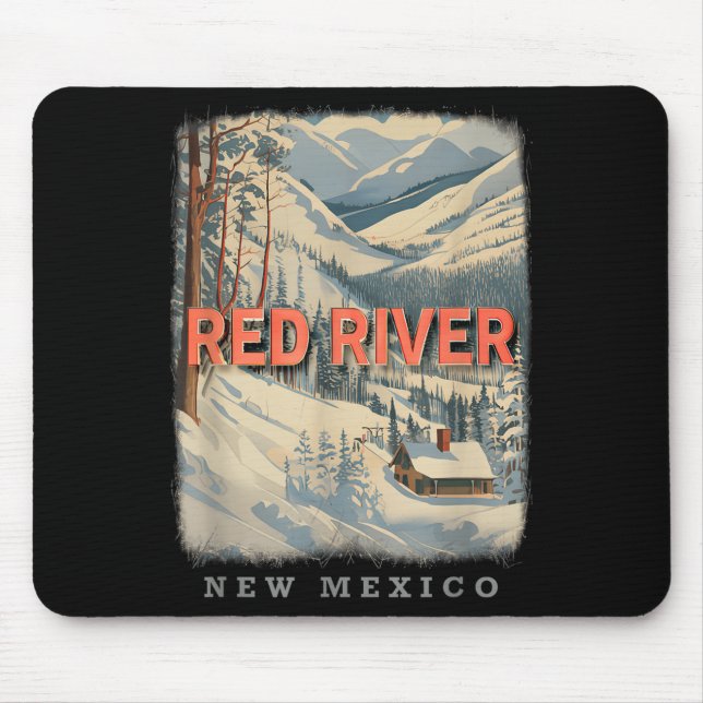 Mousepad Red River New Mexico Nm Skiing Extravaganza Sd778 (Frente)