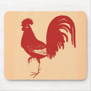 Mousepad Red Rooster