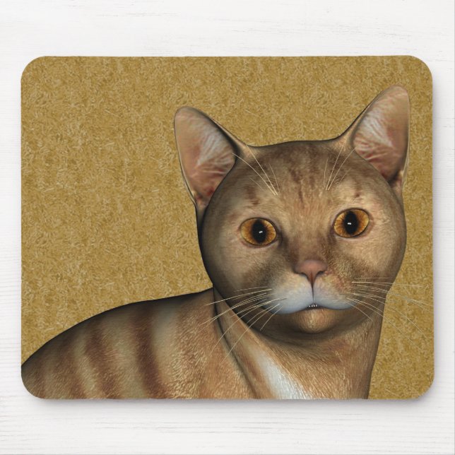 Mousepad Red Tabby Cat (Frente)