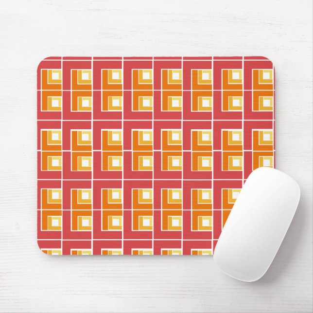 Mousepad Red Topsy Turvy (Com mouse)