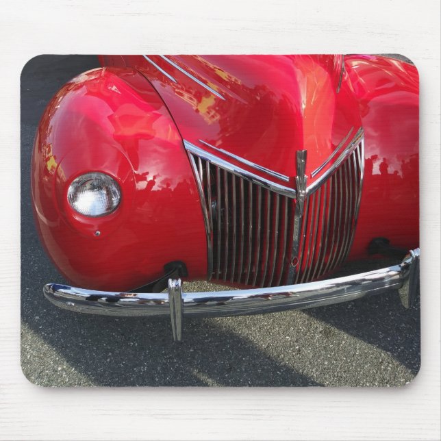 Mousepad Red Vintage 1930s (Frente)