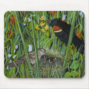 Mousepad Red Wing Blackbird