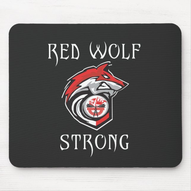Mousepad Red Wolf Strong (Frente)