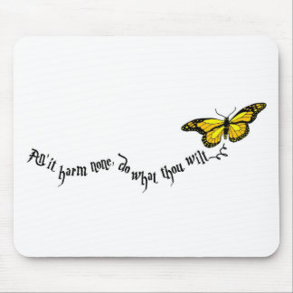 Mousepad Rede de Wiccan