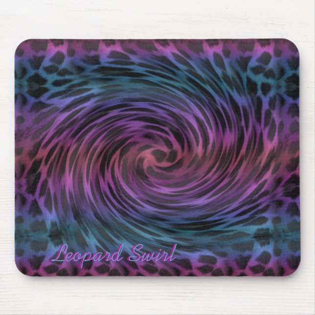 Mousepad Redemoinho do leopardo (Frente)
